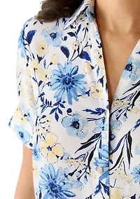 Women's Woven Camp Shirt