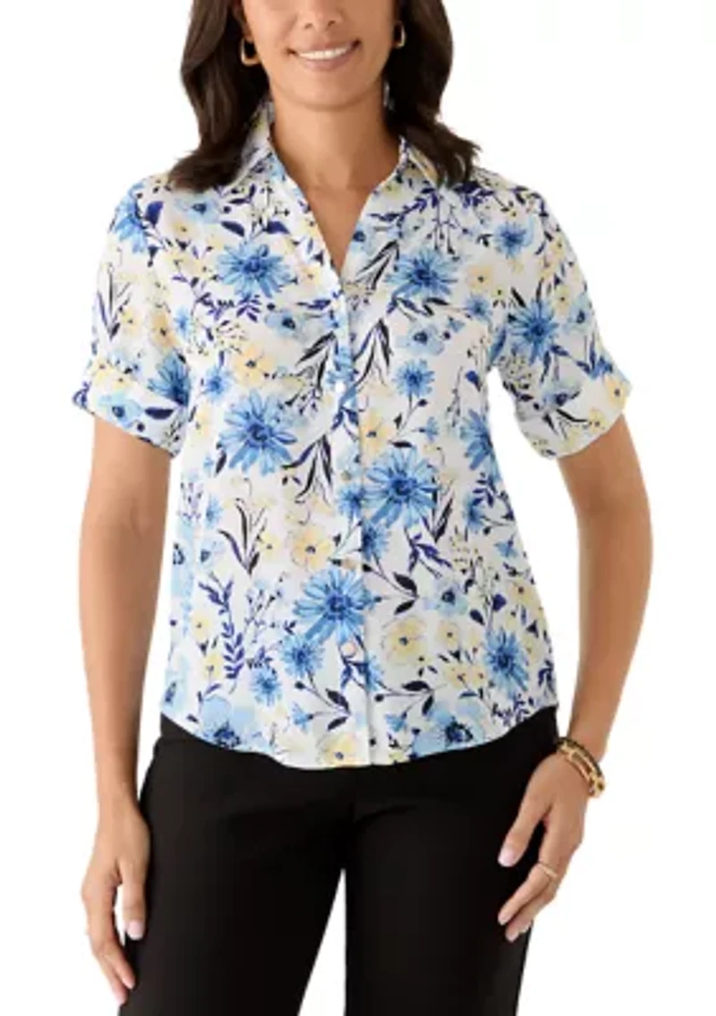 Petite Camp Shirt