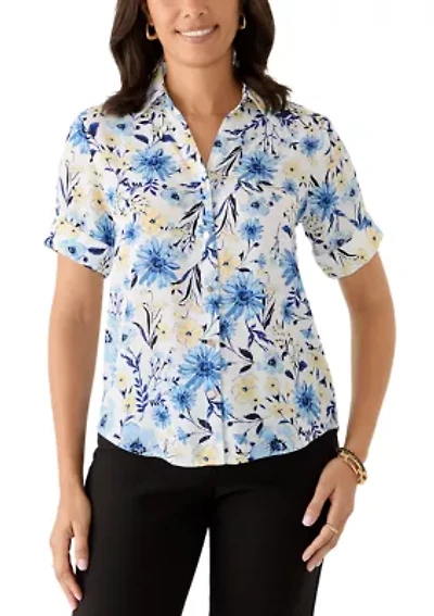 Petite Camp Shirt