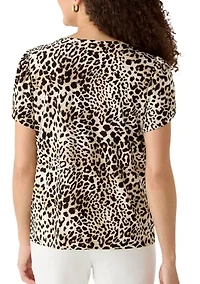 Petite Tulip Sleeve Top