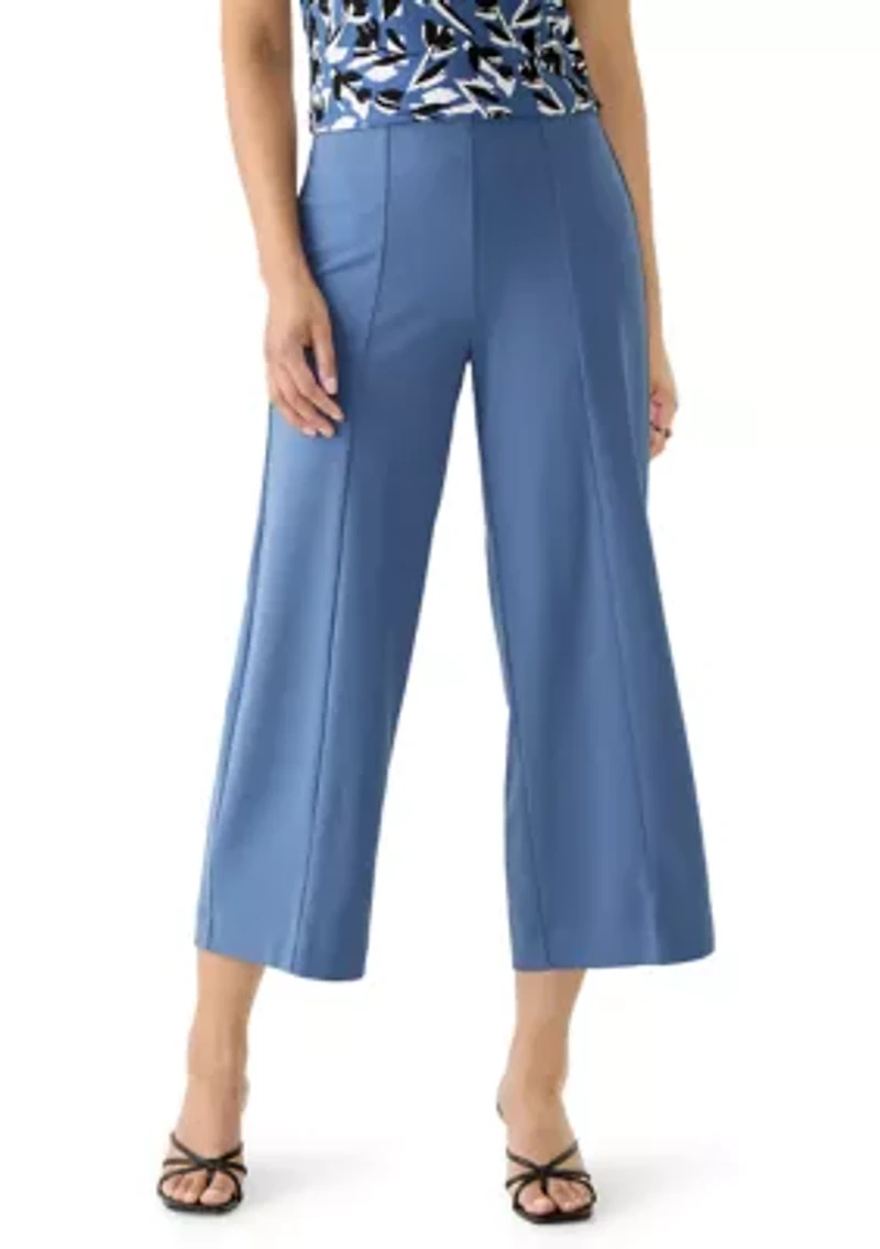 Women's Wide Leg Cropped Pants