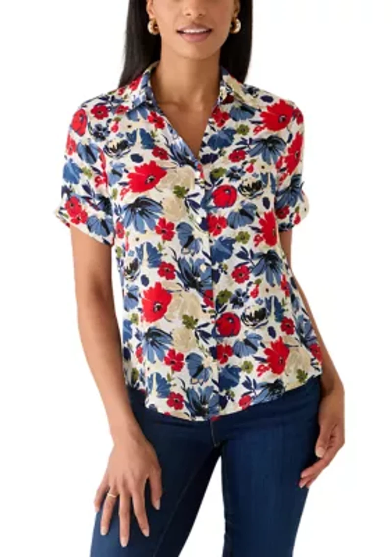 Women's Woven Camp Shirt