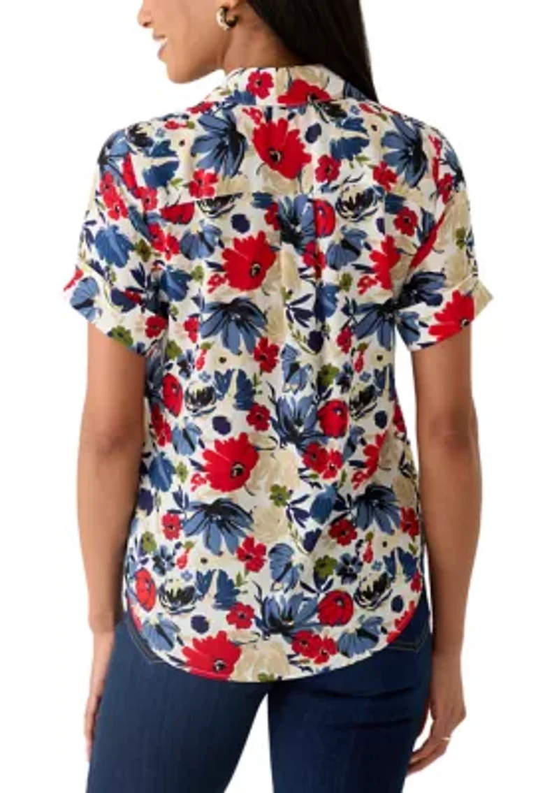 Women's Woven Camp Shirt