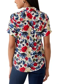 Women's Woven Camp Shirt