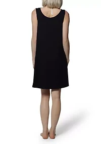 Solid Bondi Ring Tank Swim Coverup Dress