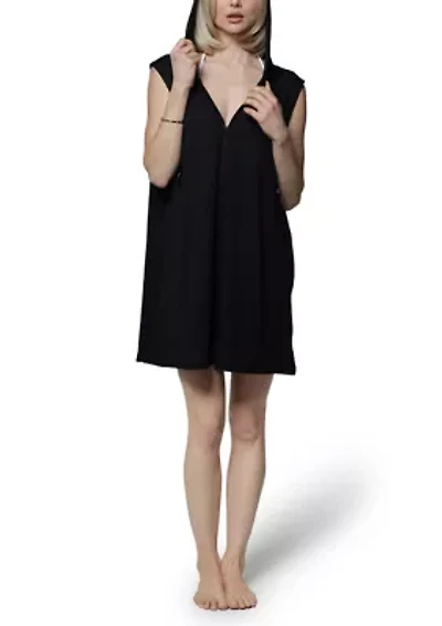 Solid Bondi Full Zip Swim Coverup