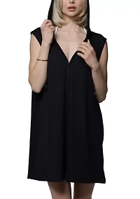 Plus Full Zip Hoodie Dress