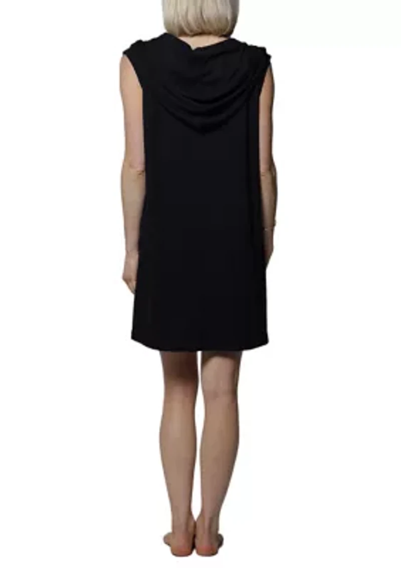 Plus Full Zip Hoodie Dress
