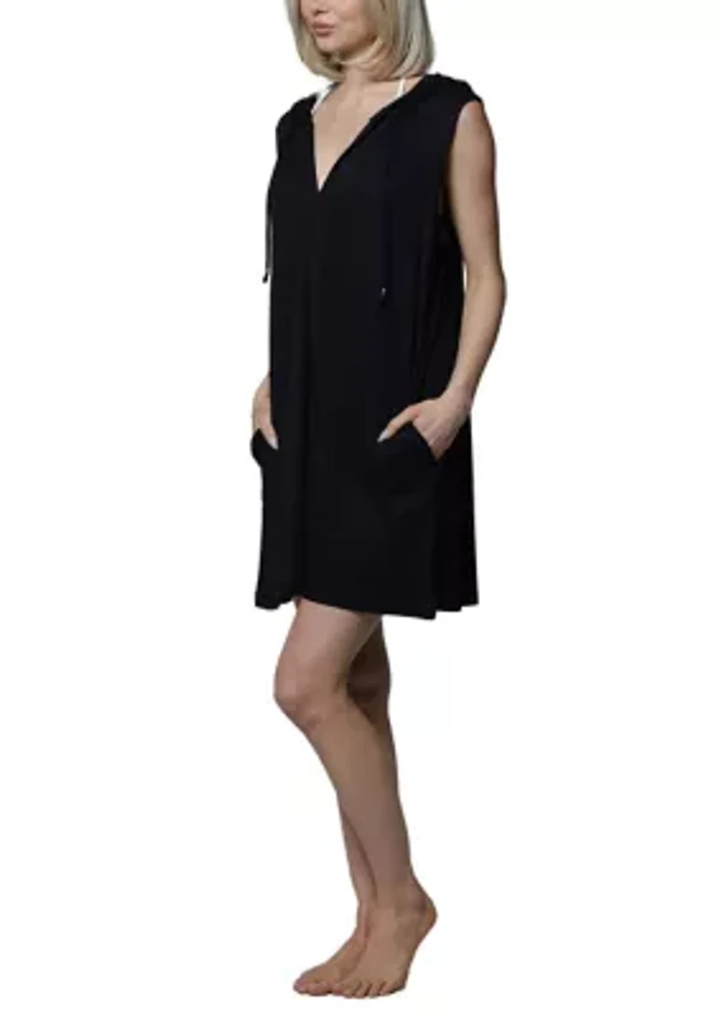 Plus Full Zip Hoodie Dress