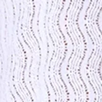 Women's Sleeveless Wavy Crochet Swim Coverup Dress