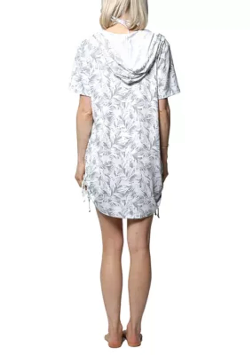 Plus Side Tie Full Zip Hoodie