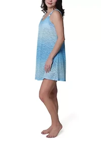 Women's Ombre Ring Tank Dress
