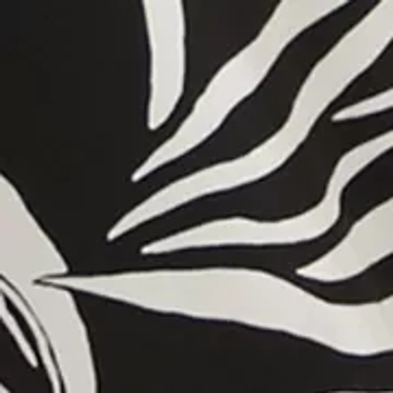 Plus Zebra Printed Ring Tank Dress