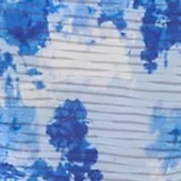 Plus Sleeveless Printed Full Dye Zip Hoodie