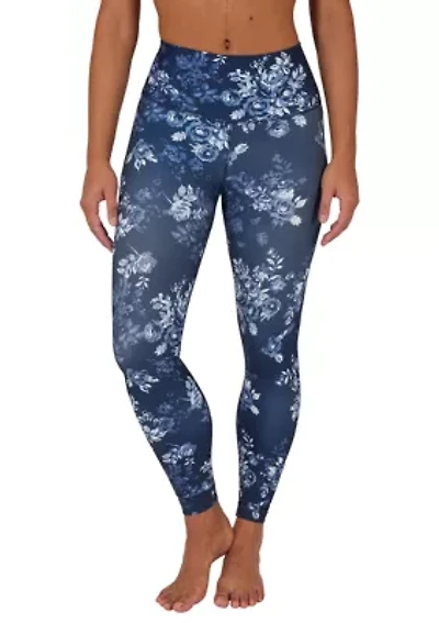 Women's Lux Printed Hi-Rise 7/8 Length Leggings