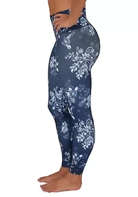 Women's Lux Printed Hi-Rise 7/8 Length Leggings