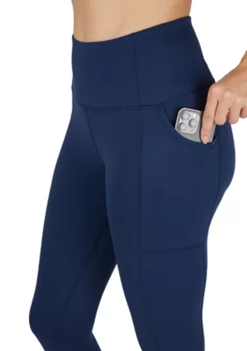 Warm Up Ankle Leggings with Pockets