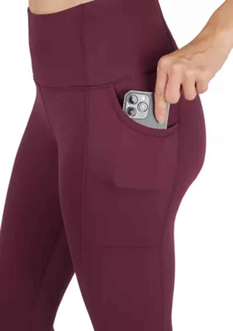 Warm Up Ankle Leggings with Pockets