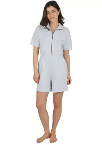 Women's Scuba Sarah Half Zip Romper