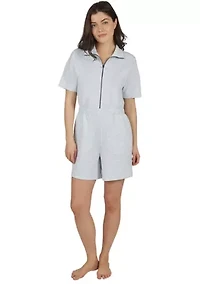 Women's Scuba Sarah Half Zip Romper
