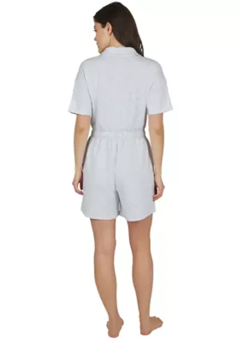 Women's Scuba Sarah Half Zip Romper