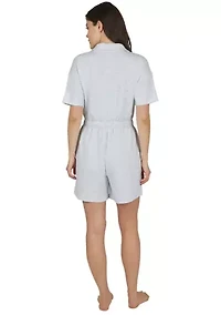Women's Scuba Sarah Half Zip Romper