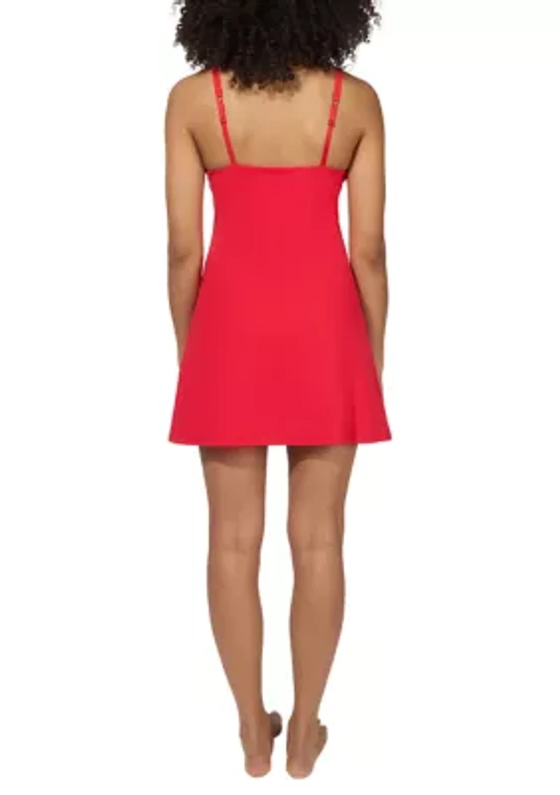 Women's Lux Dress with Adjustable Straps & Shorts