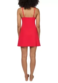 Women's Lux Dress with Adjustable Straps & Shorts