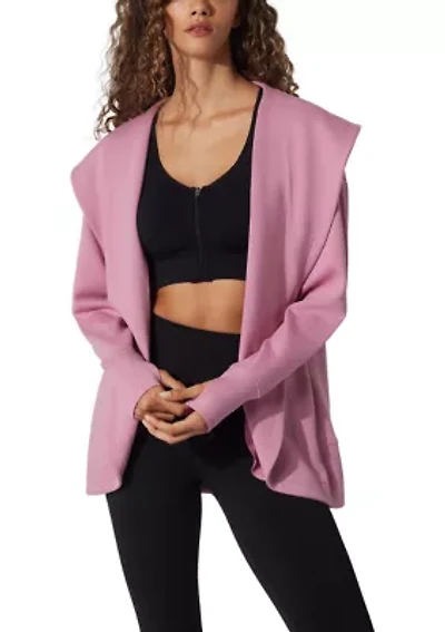 Women's Scuba Cardigan with Pockets