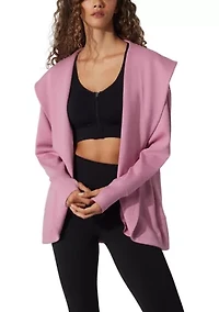Women's Scuba Cardigan with Pockets