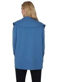 Women's Scuba Cardigan with Pockets