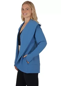 Women's Scuba Cardigan with Pockets