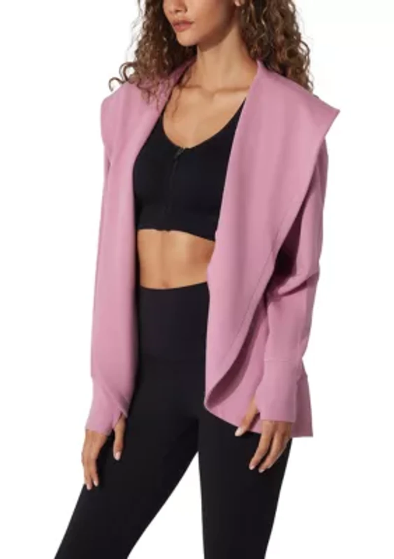 Women's Scuba Cardigan with Pockets