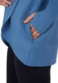 Women's Scuba Cardigan with Pockets
