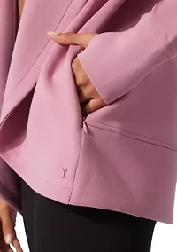 Women's Scuba Cardigan with Pockets