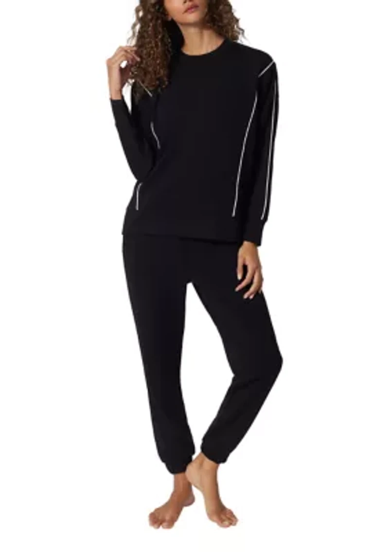 Women's Scuba Zuri Pullover Sweatshirt with Contrast Lining