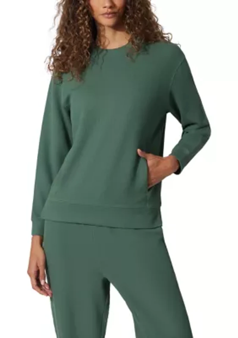 Women's Scuba Rib Crew Pullover