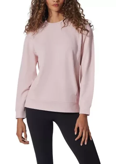 Women's Scuba Rib Crew Pullover