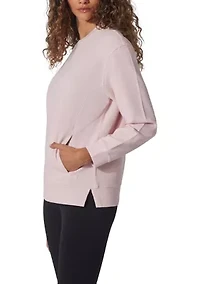 Women's Scuba Rib Crew Pullover