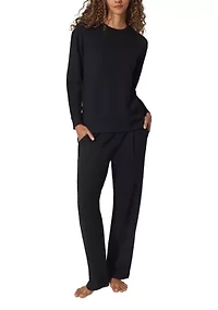 Women's Scuba Rib Crew Pullover