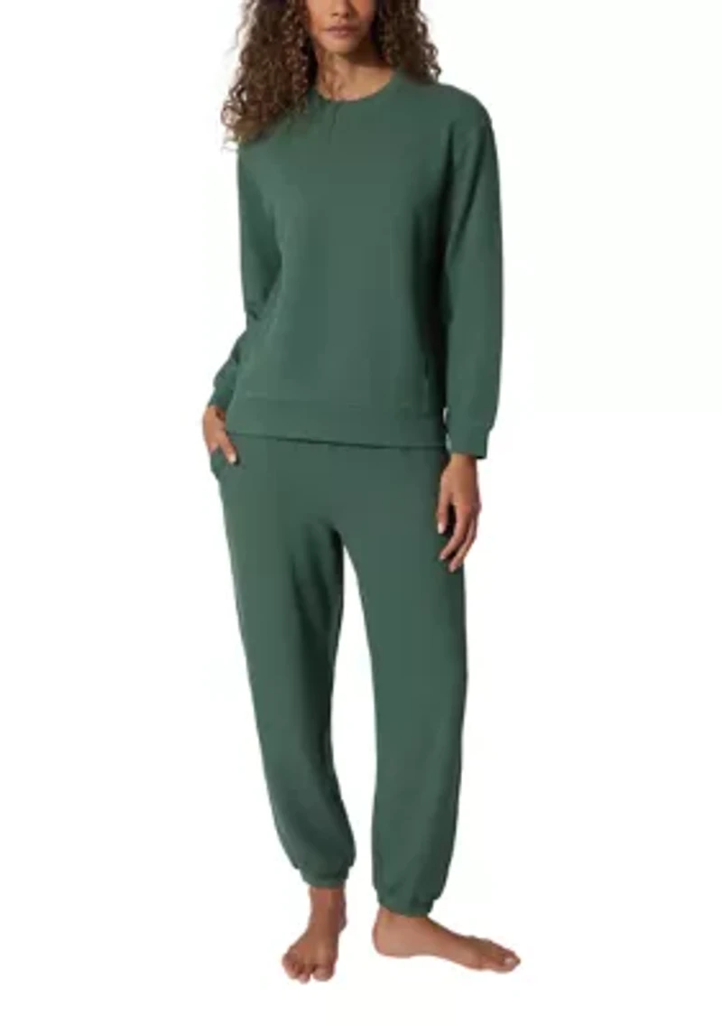 Women's Scuba Rib Crew Pullover