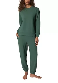 Women's Scuba Rib Crew Pullover