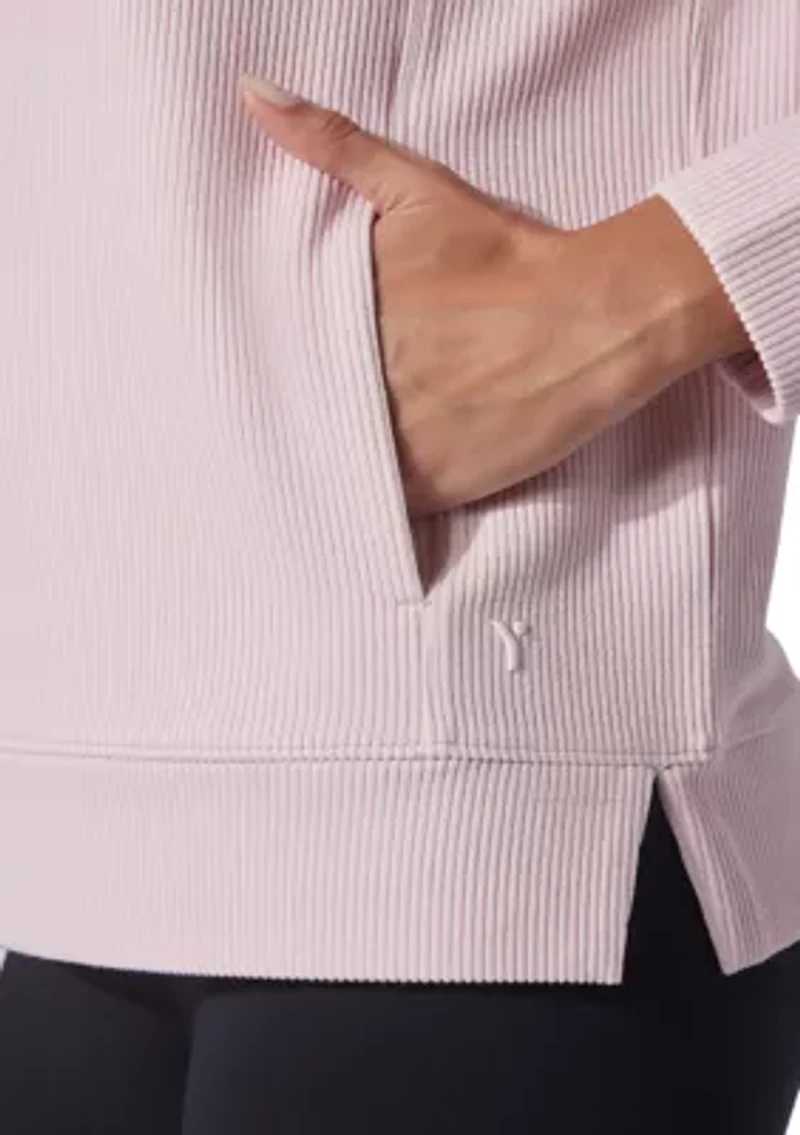 Women's Scuba Rib Crew Pullover