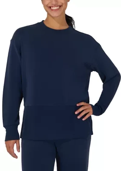 Women's Sandwash Scuba Soft Lite Crew Neck Sweatshirt