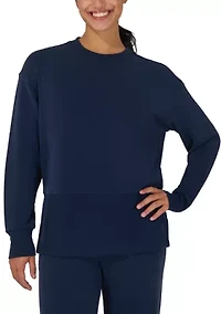 Women's Sandwash Scuba Soft Lite Crew Neck Sweatshirt