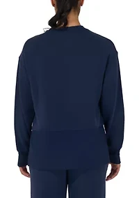 Women's Sandwash Scuba Soft Lite Crew Neck Sweatshirt