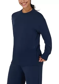 Women's Sandwash Scuba Soft Lite Crew Neck Sweatshirt