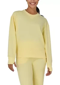 Women's Brushed All Day Terry Crew Neck Sweatshirt