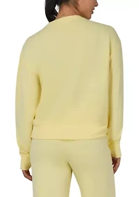 Women's Brushed All Day Terry Crew Neck Sweatshirt