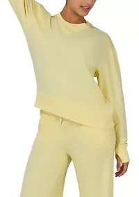 Women's Brushed All Day Terry Crew Neck Sweatshirt